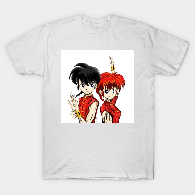 ranma one half or 1/2 T-Shirt by jorge_lebeau